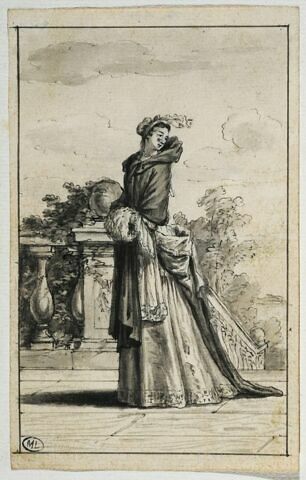 Catherine Biancollelli, dite Colombine dans le personnage de Colombine de...