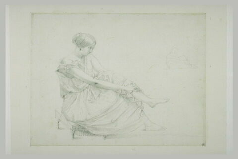 Etude pour Sapho assise, image 2/2