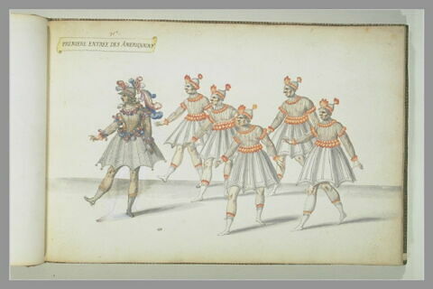 Première entrée des américains, six figures