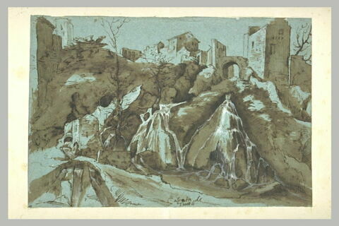 Vue des cascades de Tivoli, image 2/2