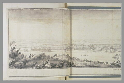 Vue du château de Fontainebleau, image 4/4