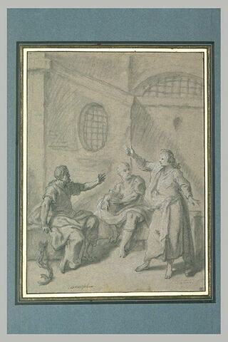 Joseph en prison interprète les songes de l'échanson et du panetier, image 2/2