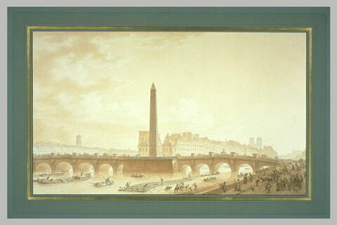 Projet d'obélisque sur le pont Neuf, image 2/2