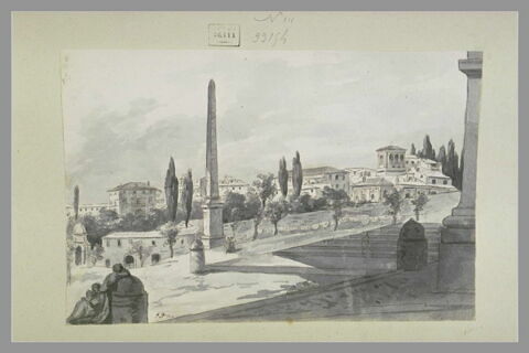 Vue de Rome prise de Sainte Marie Majeure, image 2/2