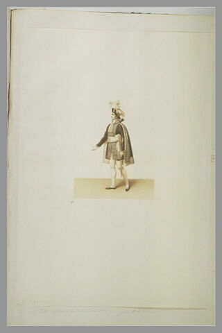 Un officer de la maison du roi au Sacre de Charles X, image 2/2