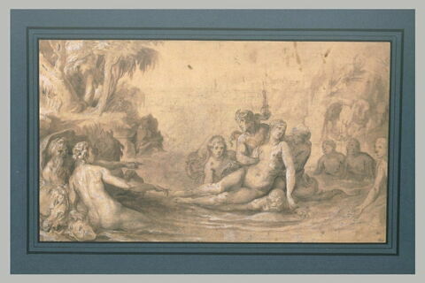 Climène recueillie dans la mer par Ino et Glaucus, image 2/2