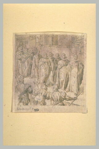 Procession de dignitaires de l'Ordre du Saint-Esprit, image 2/2