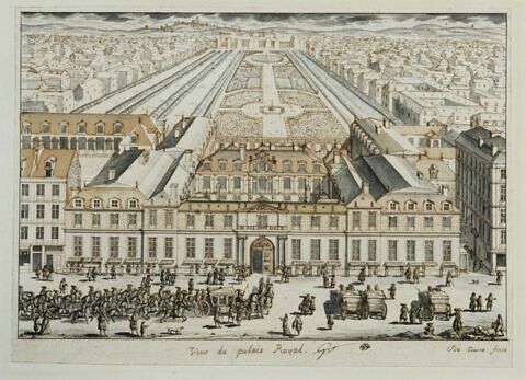 Vue du Palais Royal