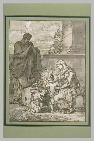 Sainte Famille avec le petit saint Jean, image 2/2