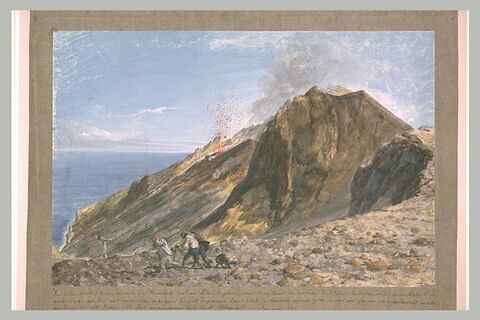 Le cratère du Stromboli