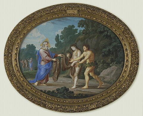 Dieu donne des vêtements de peau à Adam et à Eve