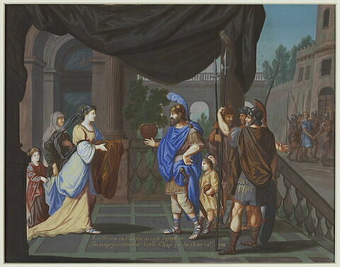 La femme de Putiphar accuse Joseph