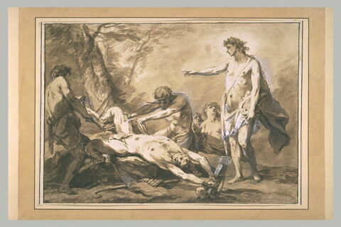 Apollon faisant écorcher Marsyas