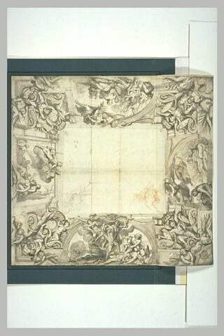 Projet pour un plafond de forme carrée, image 2/2