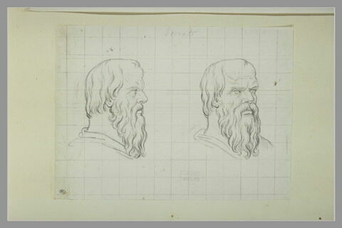 Deux têtes de Socrate, image 2/2