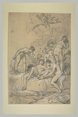 Diane et plusieurs nymphes au bain