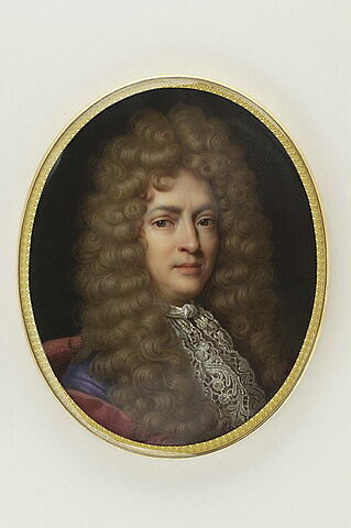 Portrait  d'un inconnu, d'après Hyacinthe Rigaud