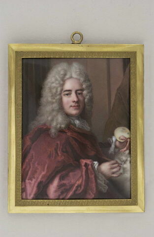 Portrait du peintre en miniature Antoine Arlaud