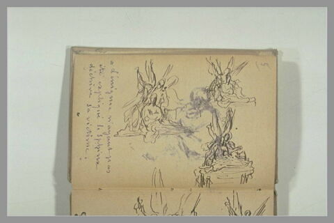 Etudes pour un groupe sculpté, image 2/2