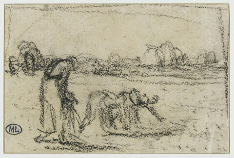 Croquis pour les 'Glaneuses'