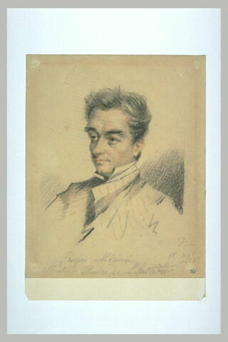 Portrait en buste de Prosper Mérimée, image 2/2