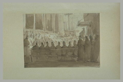 Assemblée de religieux : un concile (?), image 1/1