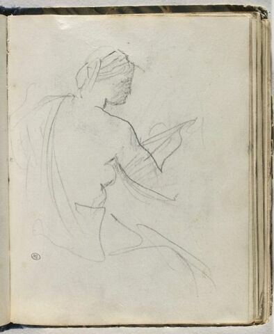 Femme assise d'après l'antique