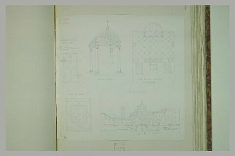 Florence : maître-hôtel, plan, mosaique et façade de San Miniato