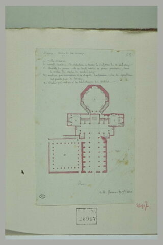 Florence : plan de San Lorenzo