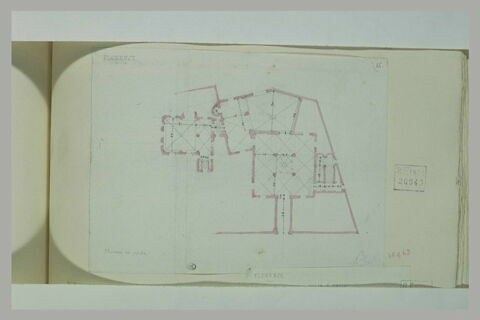 Florence : plan d'un édifice