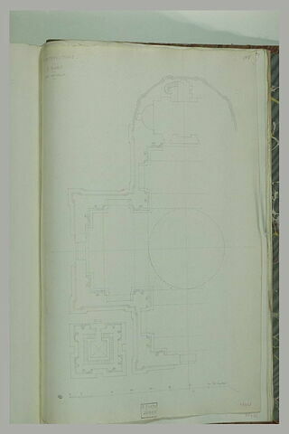 Montepluciano : plan de l'église San Biagio