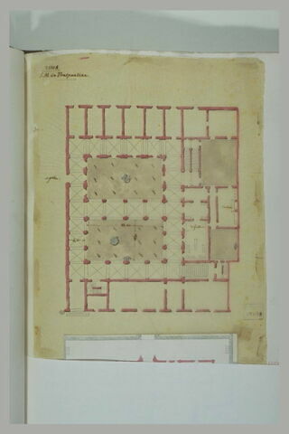 Rome: plan de S.M. in Traspontina