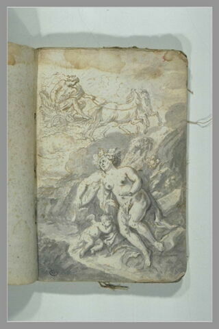 Scène mythologique : Apollon et Daphné (?), image 2/2