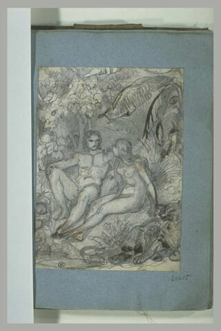 Adam et Eve au Paradis terrestre