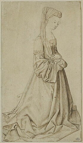 Femme agenouillée