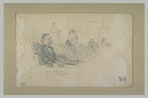 Divers personnages dans un café, image 2/2