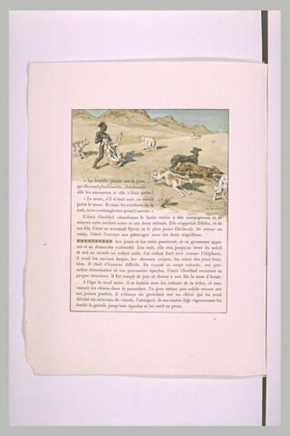 Antar, enfant, se bat contre un chien, image 2/2