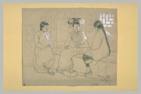 Trois chinoises à Pékin, image 2/2