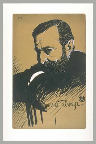 Portrait de Maurice Talmeyr, en buste, image 2/2