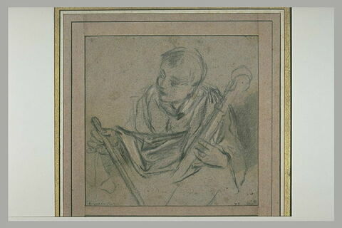 Jeune homme jouant de la viole de gambe, image 3/3