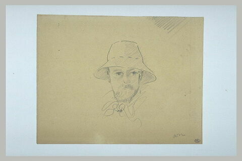 Portrait de l'artiste au chapeau de paille, image 2/2