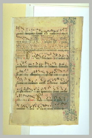 Feuille d'antiphonaire, image 2/2