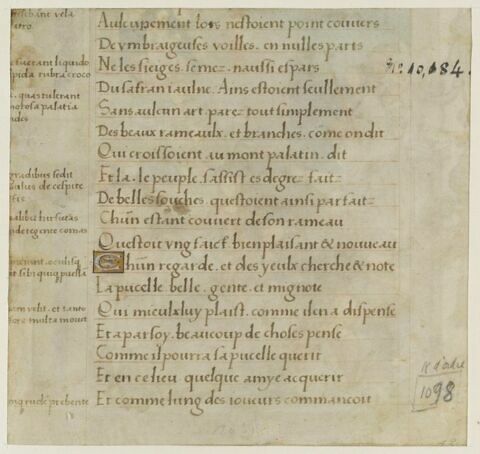 Texte manuscrit