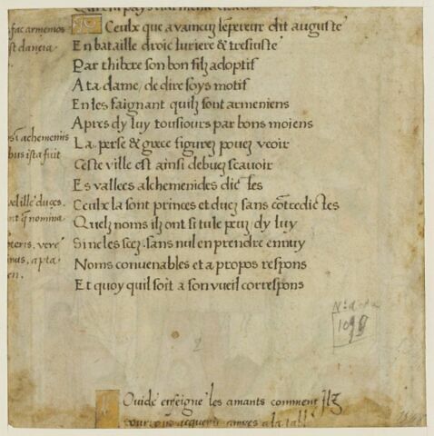 Texte manuscrit