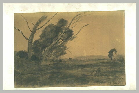 Paysage au cavalier, image 3/3