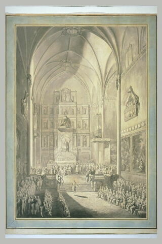 Le Serment de Ferdinand VII, dans l'église San Jeronimo el Real, image 2/2