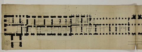 Paris, Palais des Tuileries : plan du rez-de-chaussée, image 3/5