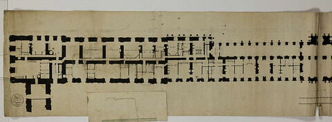 Paris, Palais des Tuileries : plan du rez-de-chaussée, image 4/5