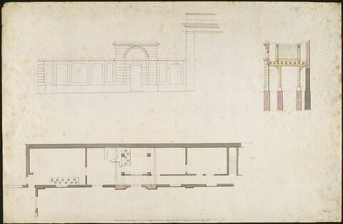 Paris, Hôtel de Besenval, Nymphée souterrain à l'antique