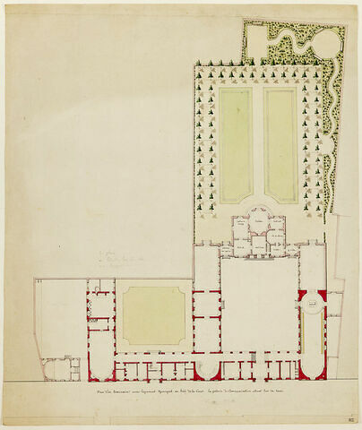 Arras, Séminaire : plan